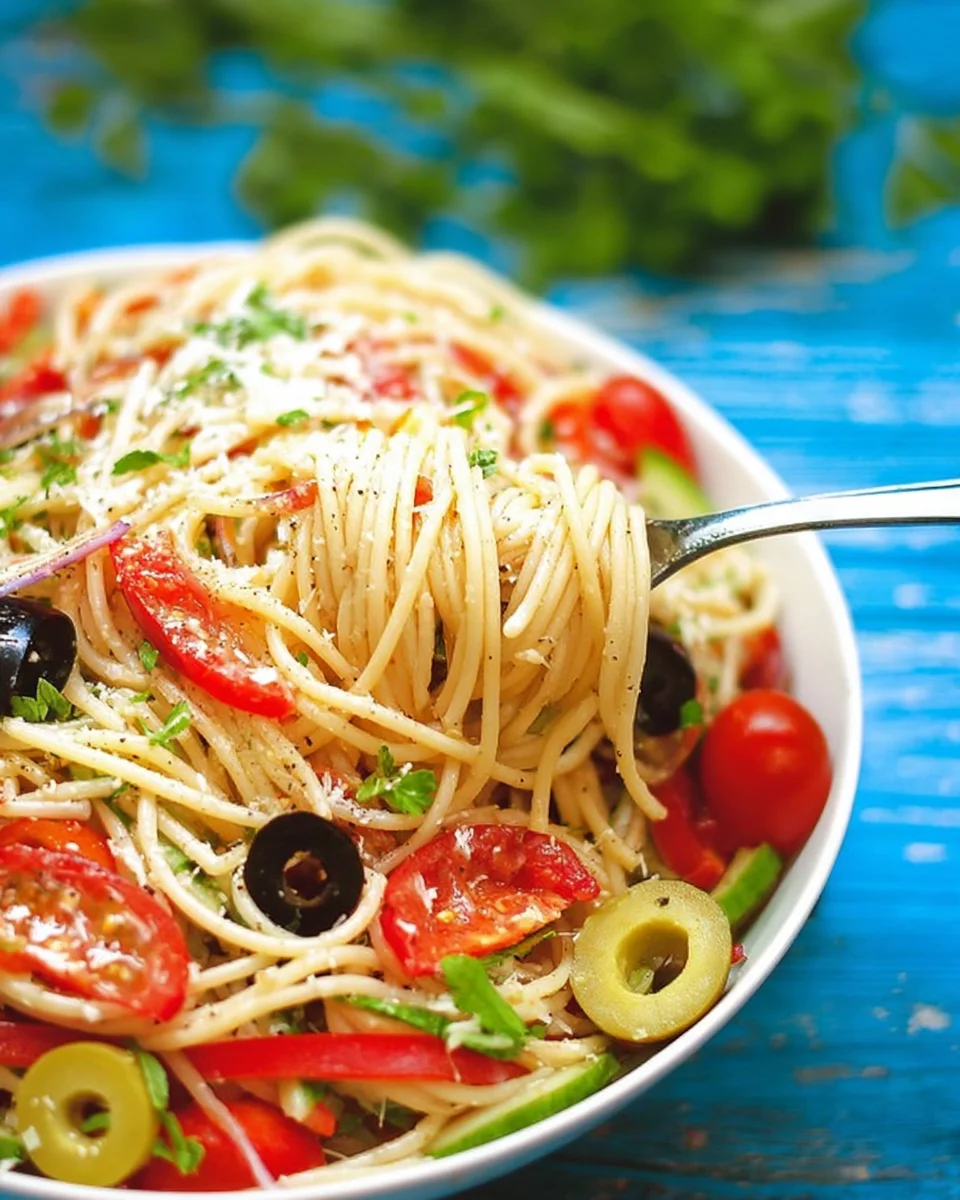 Salade de Spaghetti Italienne : Un délice à découvrir !