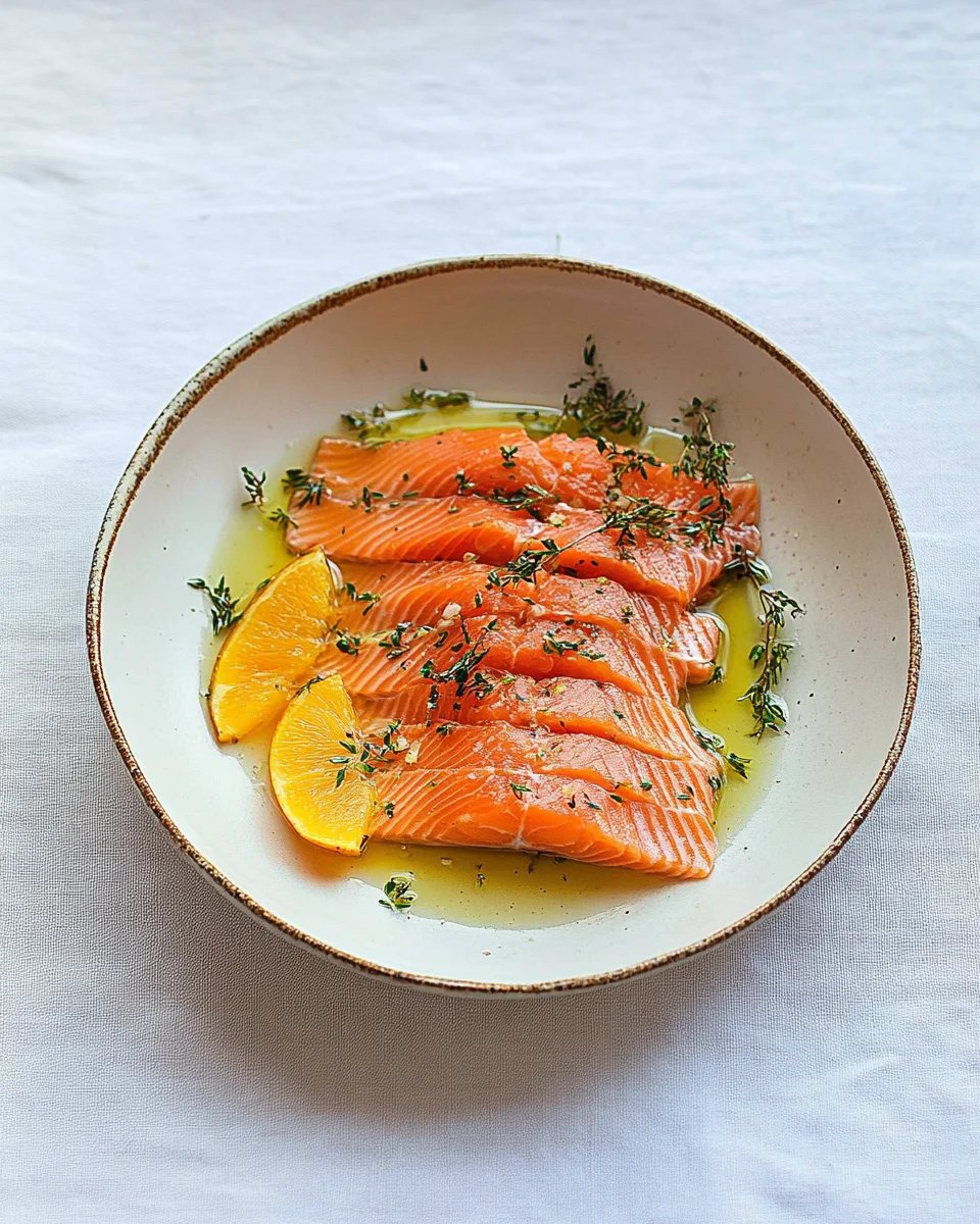 Saumon Mariné aux Agrumes : Découvrez cette recette délicieuse !