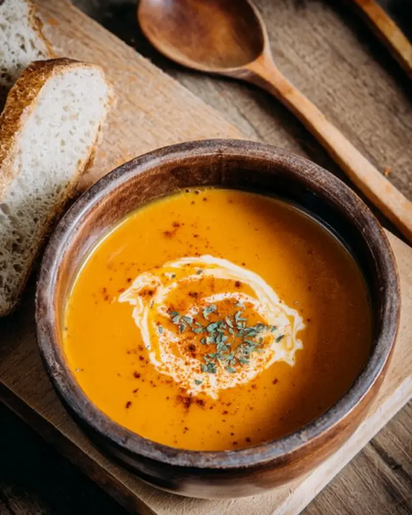 Soupe de Carottes et Gingembre 1