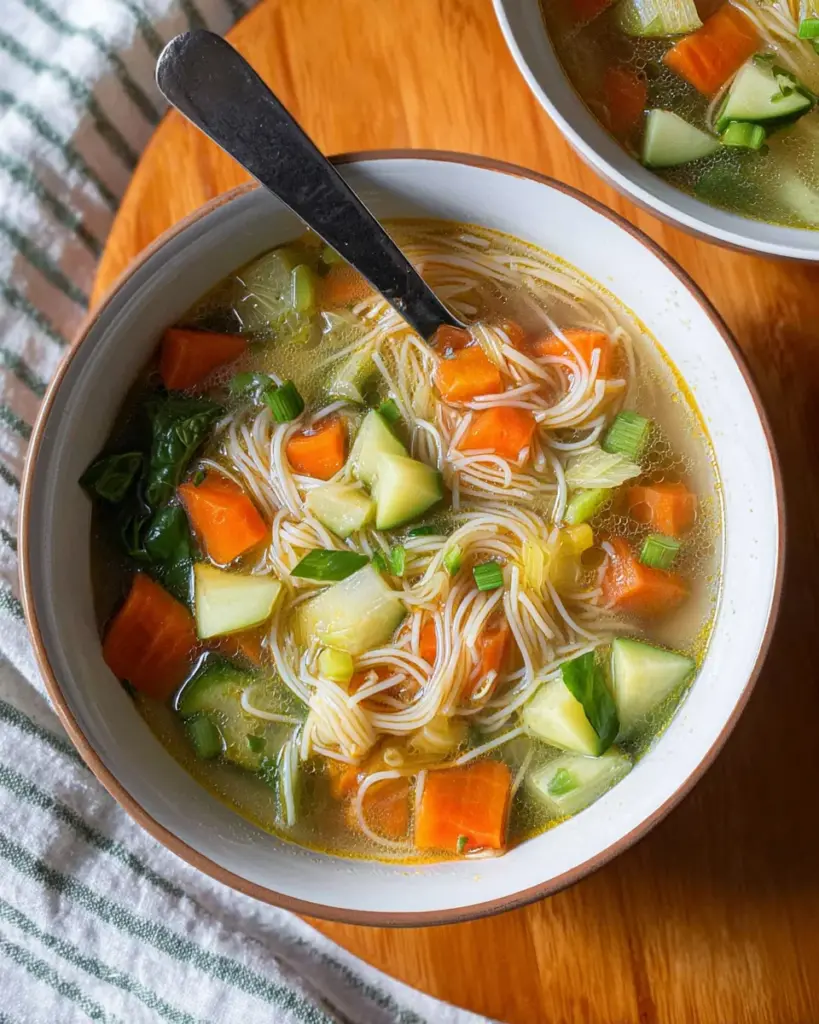Soupe de Nouilles aux Legumes 3