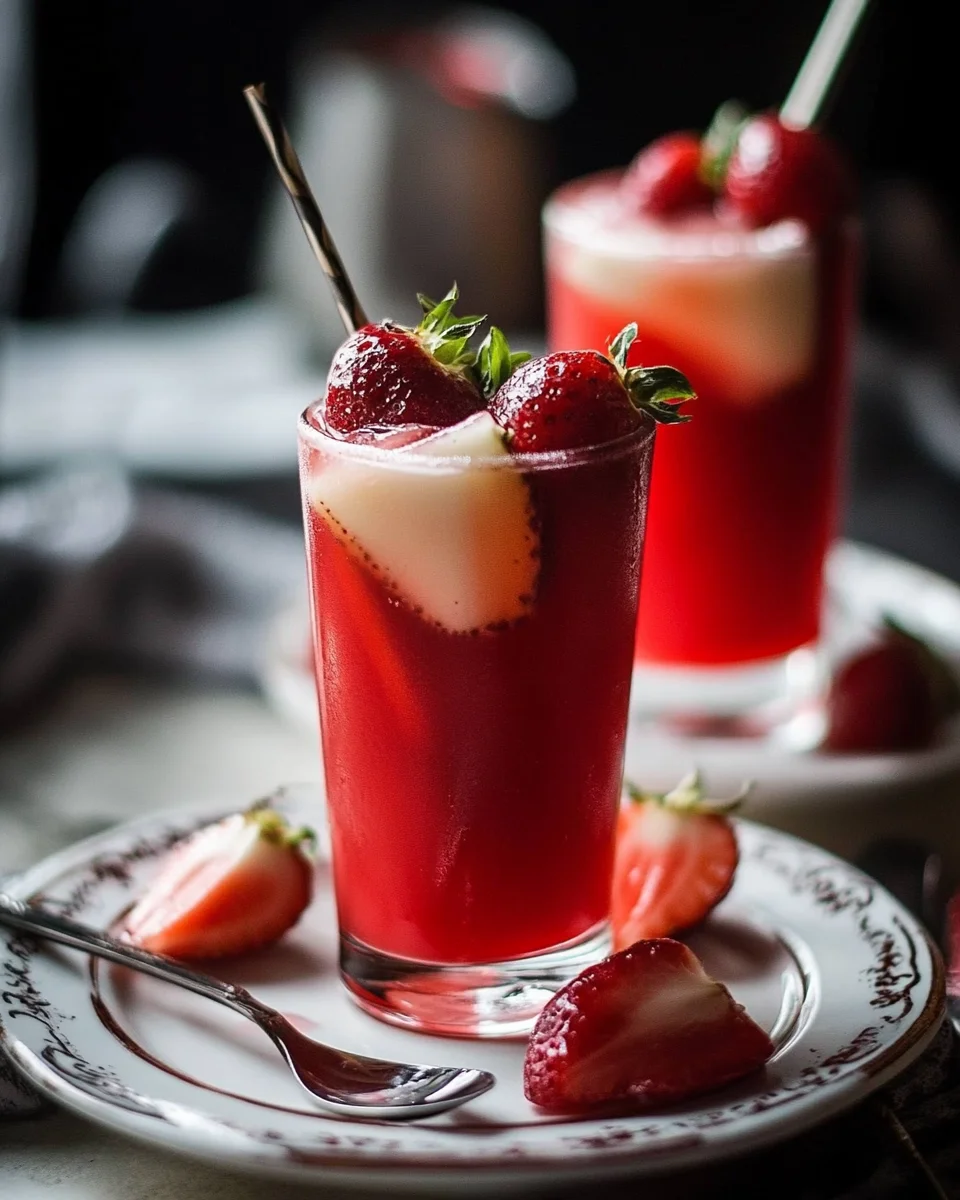 Thé Glacé à la Vanille et aux Fraises : une recette rafraîchissante !