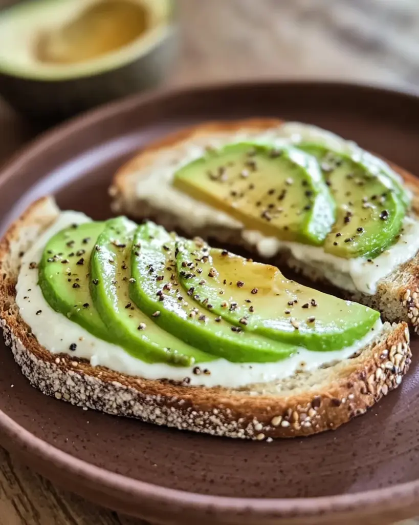 Toast a lAvocat a la Francaise 1