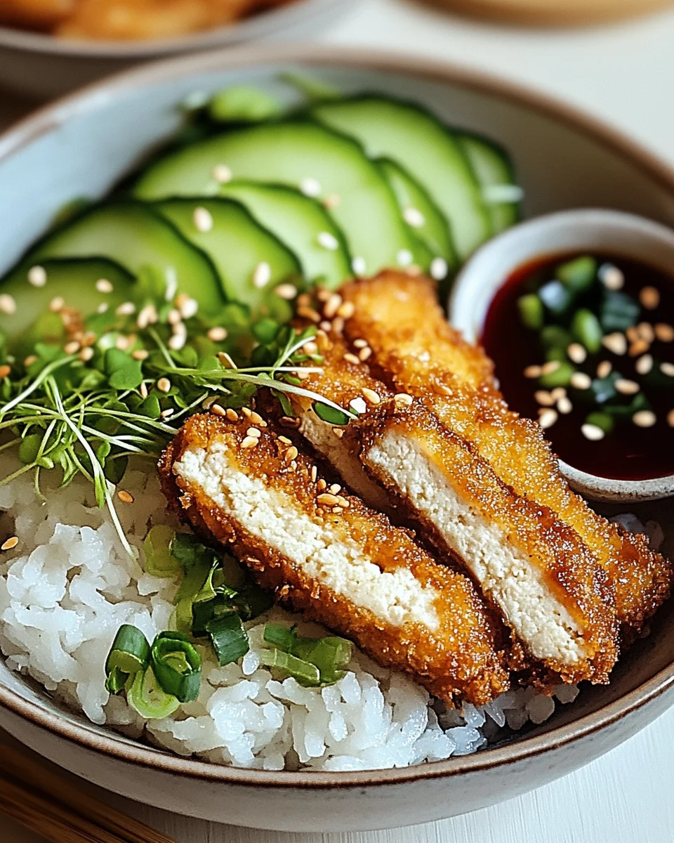 Tofu Katsu : découvrez cette recette croustillante !