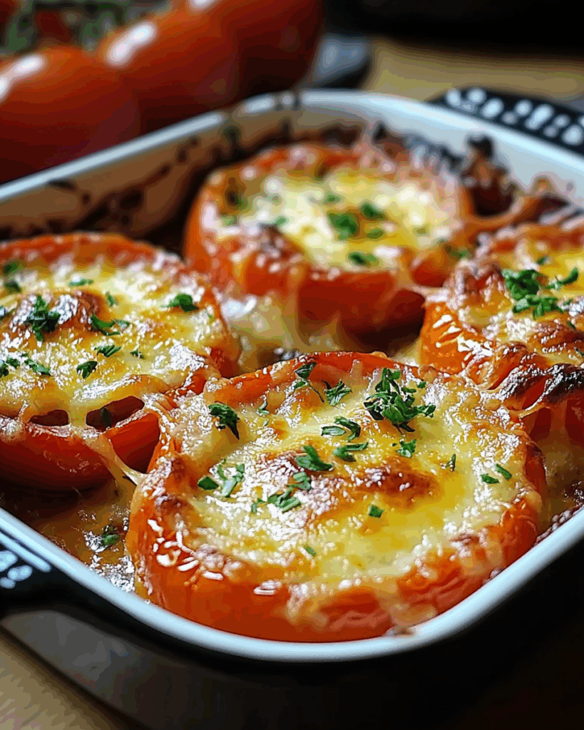 Tomates Gratinees au Parmesan 3