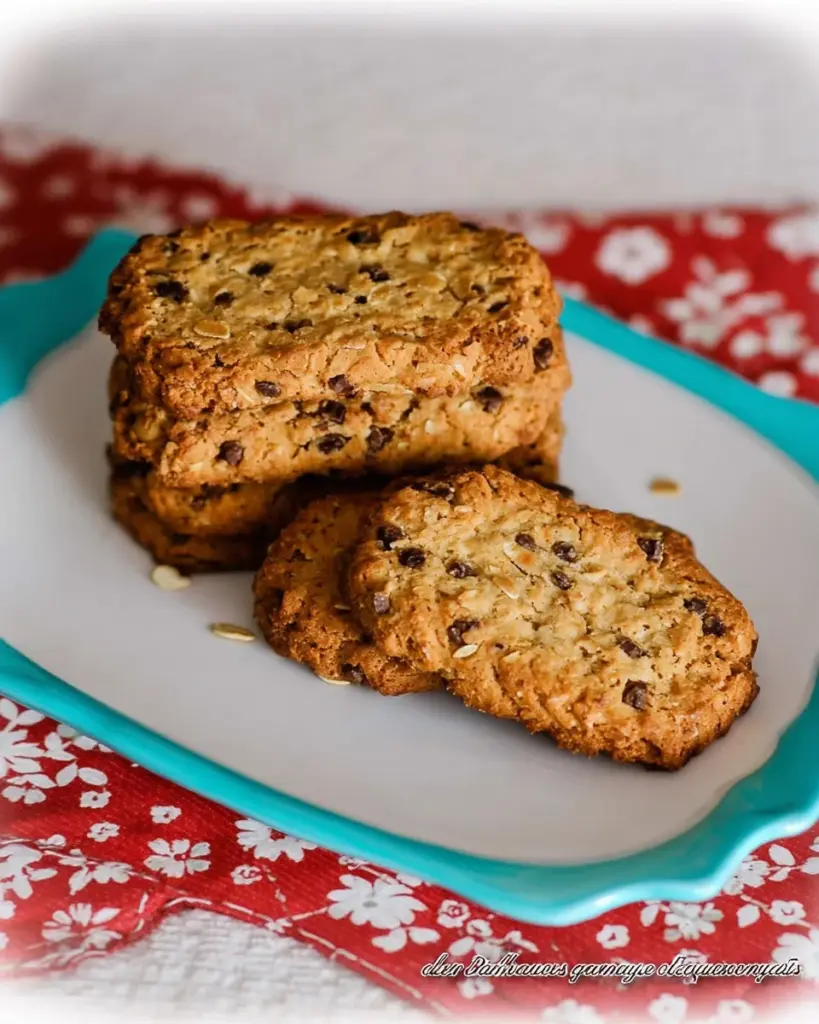 Biscuits Croquants aux Flocons dAvoine 2