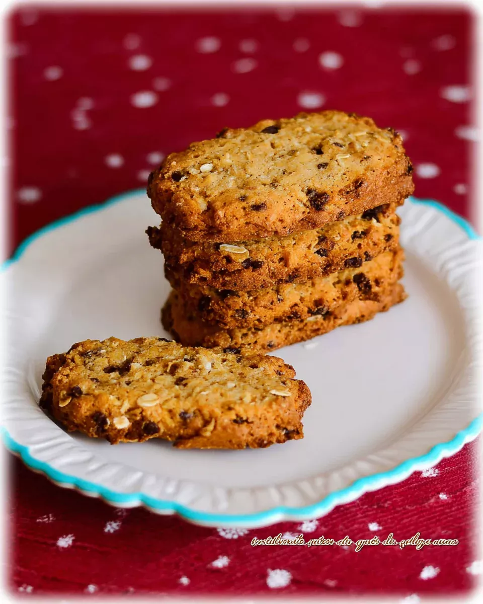 Biscuits Croquants aux Flocons d’Avoine : découvrez la recette facile !