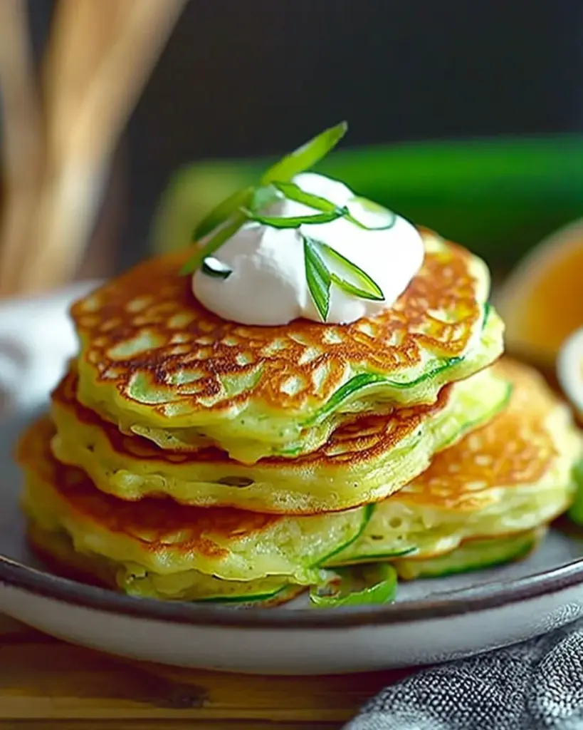 Crepes de courgette 1