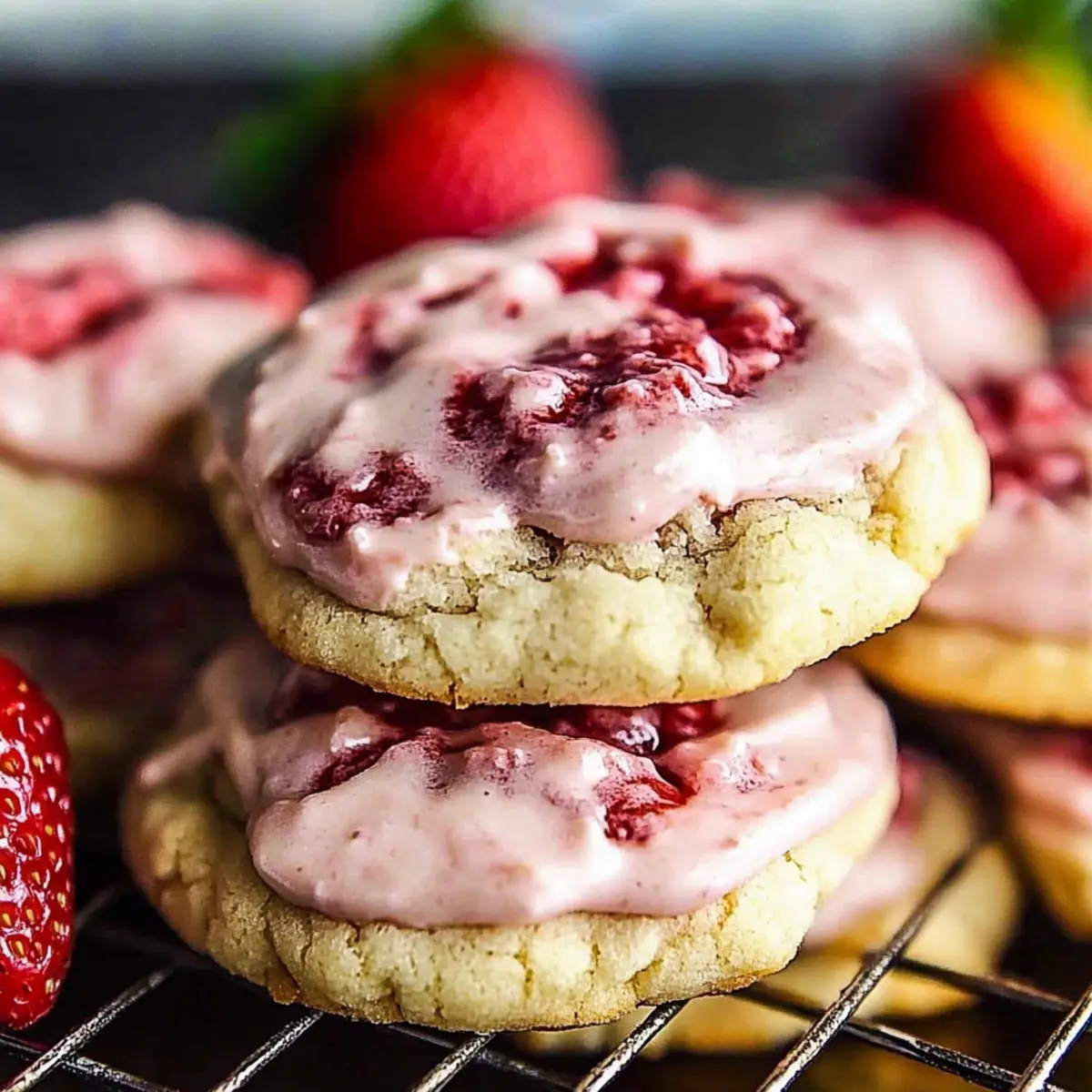 Double Strawberry Sugar Cookies gt3lmj