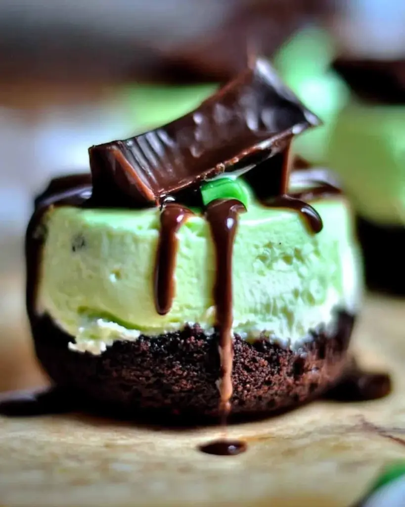 Mini Cheesecakes a la Menthe 2