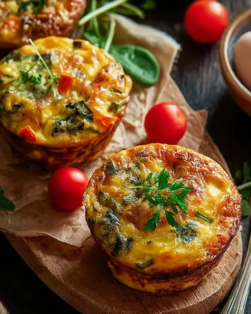 Muffins de Légumes et Œufs : une recette savoureuse à découvrir !