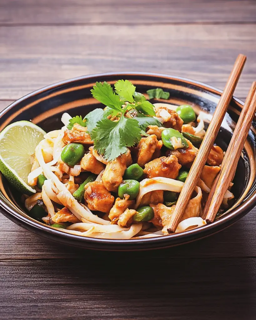 Pad Thai au Poulet et Cajou 2