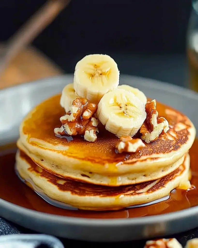 Pancakes a la Banane Moelleux 1