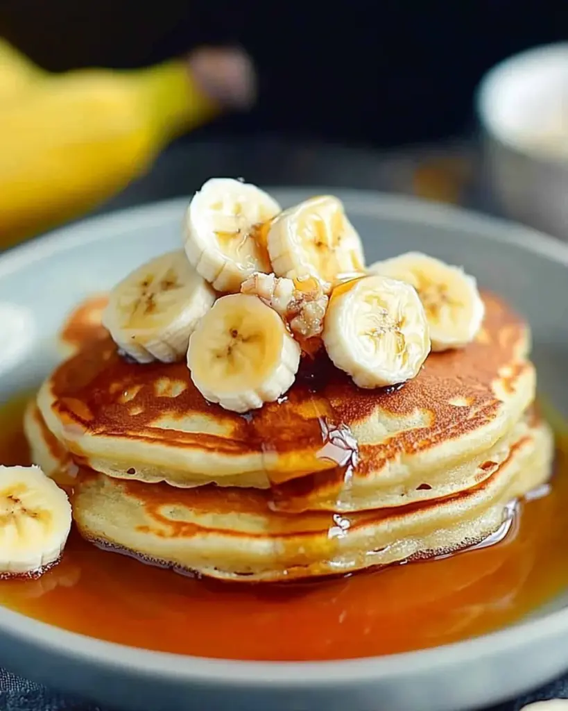 Pancakes a la Banane Moelleux 2