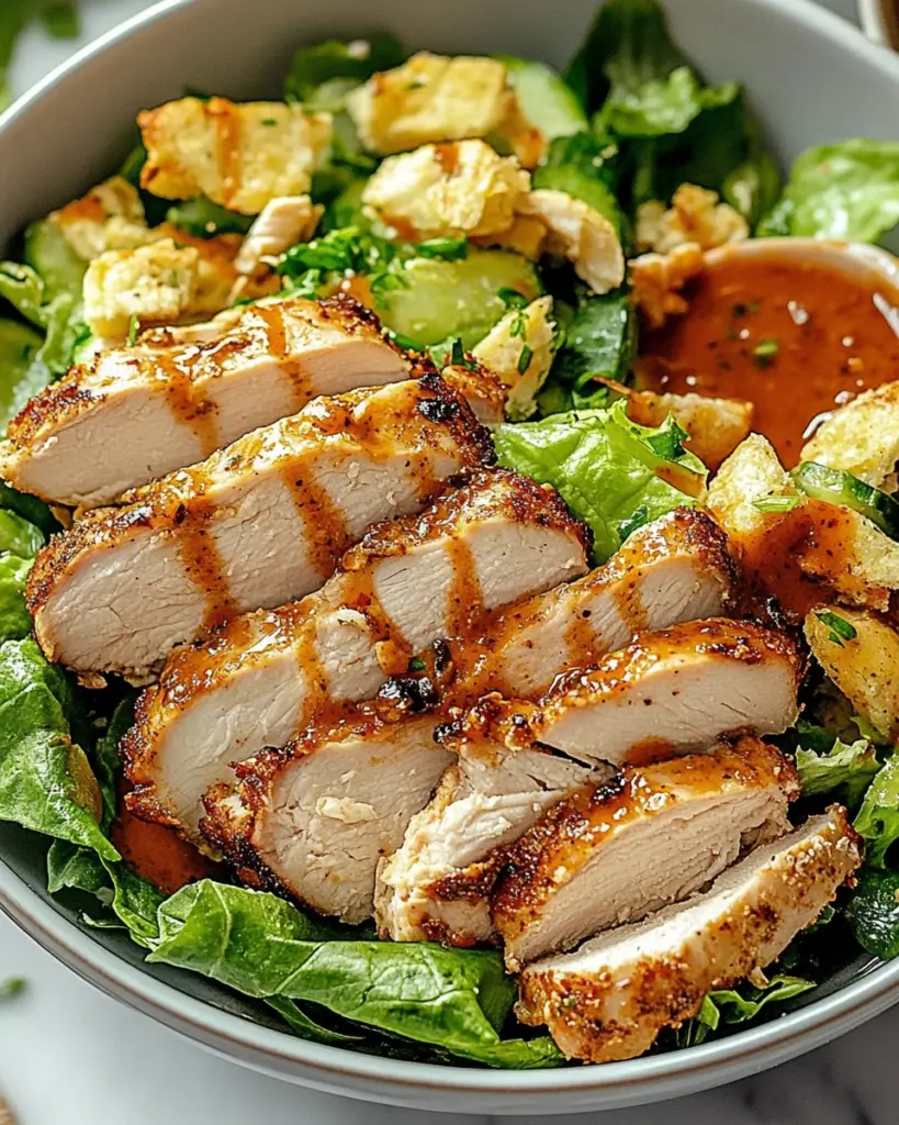 Salade Cesar au Poulet Croustillant 2