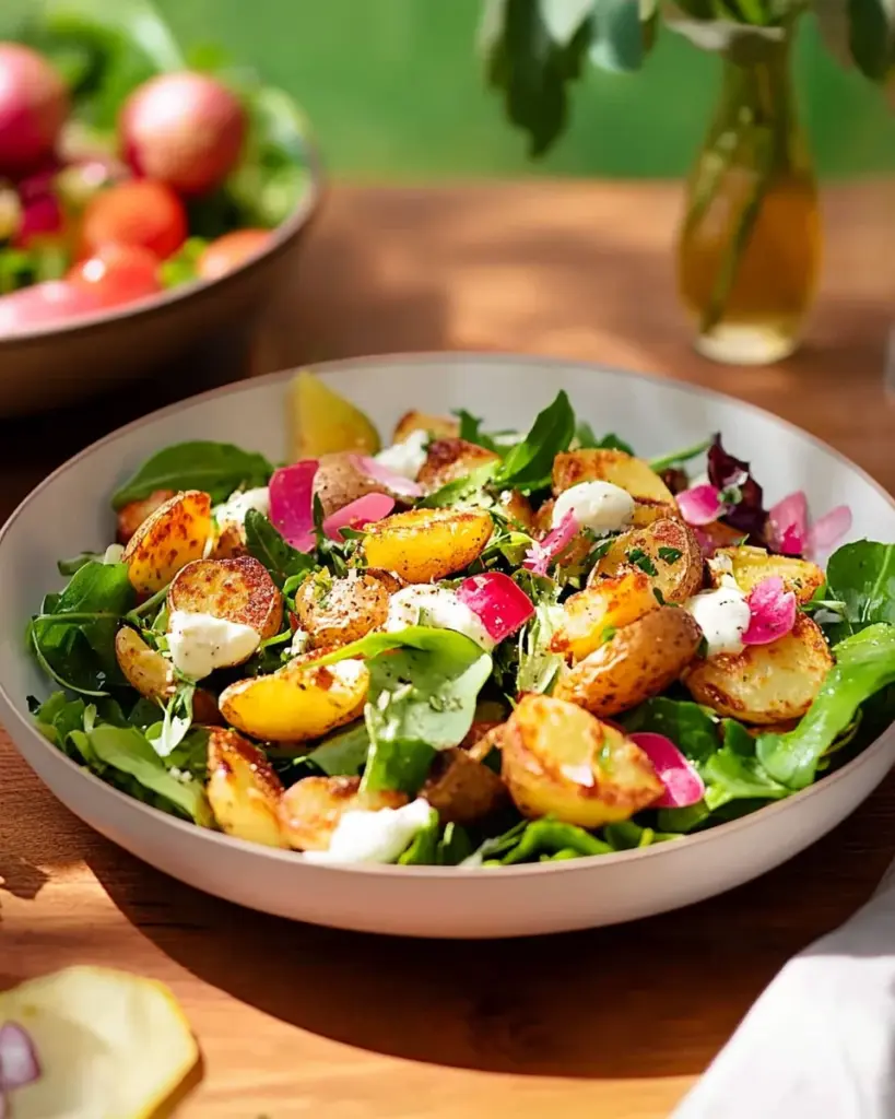 Salade Estivale aux Crispy Potatoes 1