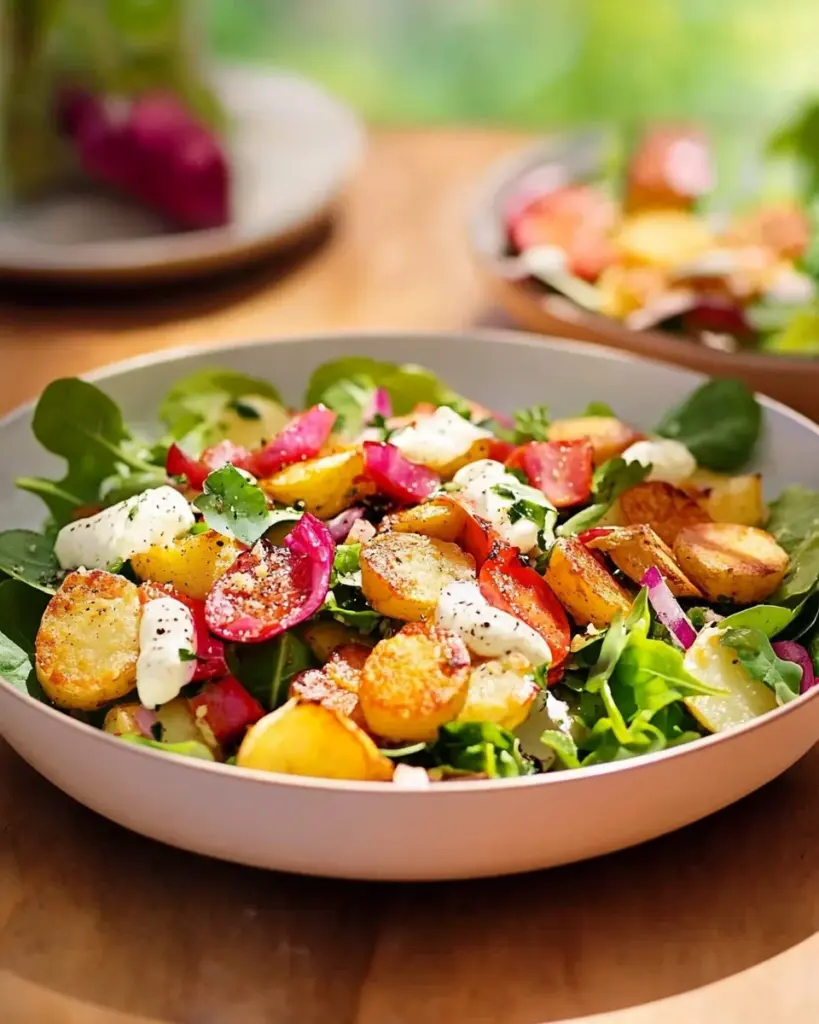 Salade Estivale aux Crispy Potatoes 2