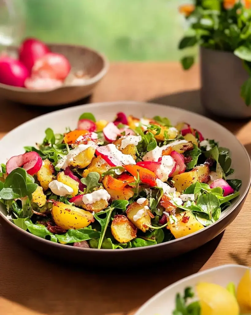 Salade Estivale aux Crispy Potatoes 3