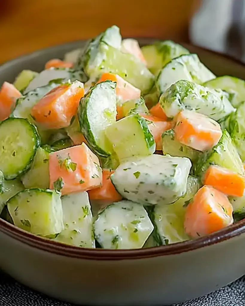 Salade de Concombres a la Menthe 1