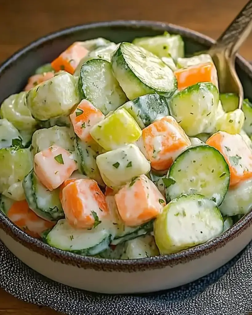 Salade de Concombres a la Menthe 2