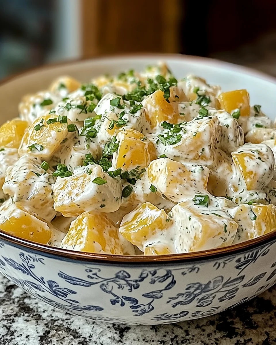 Salade de Pommes de Terre Crémeuse : Découvrez la recette parfaite !
