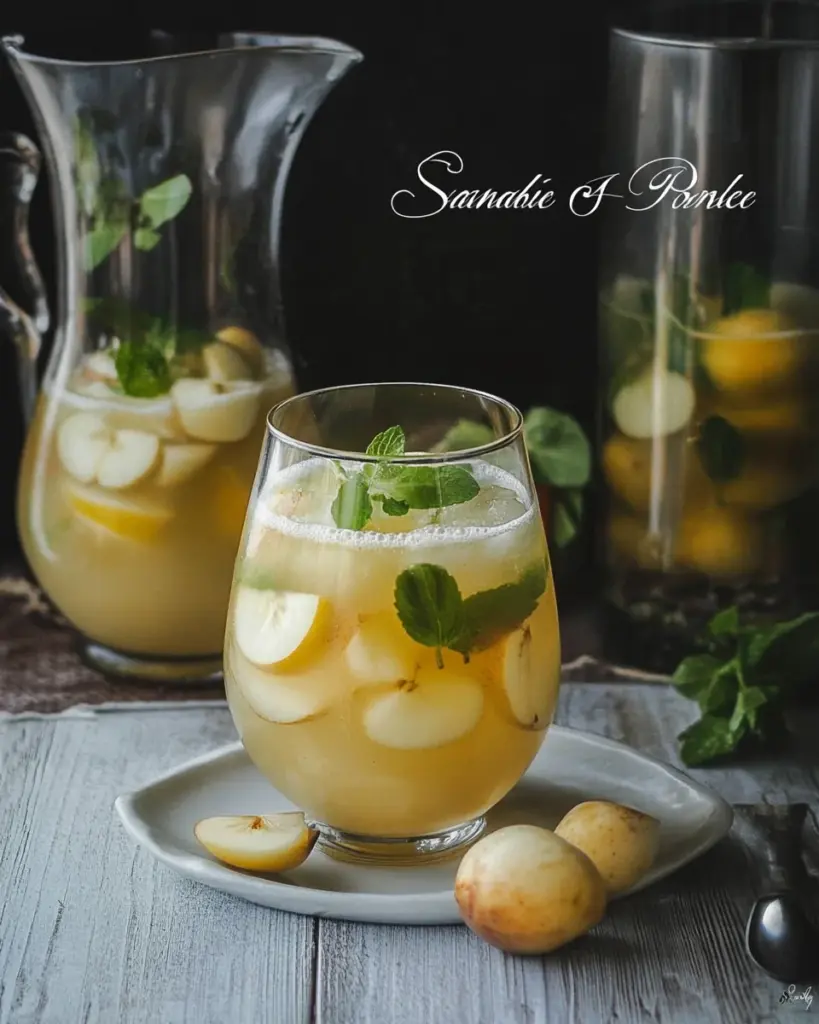 Sangria Blanche aux Poires 1