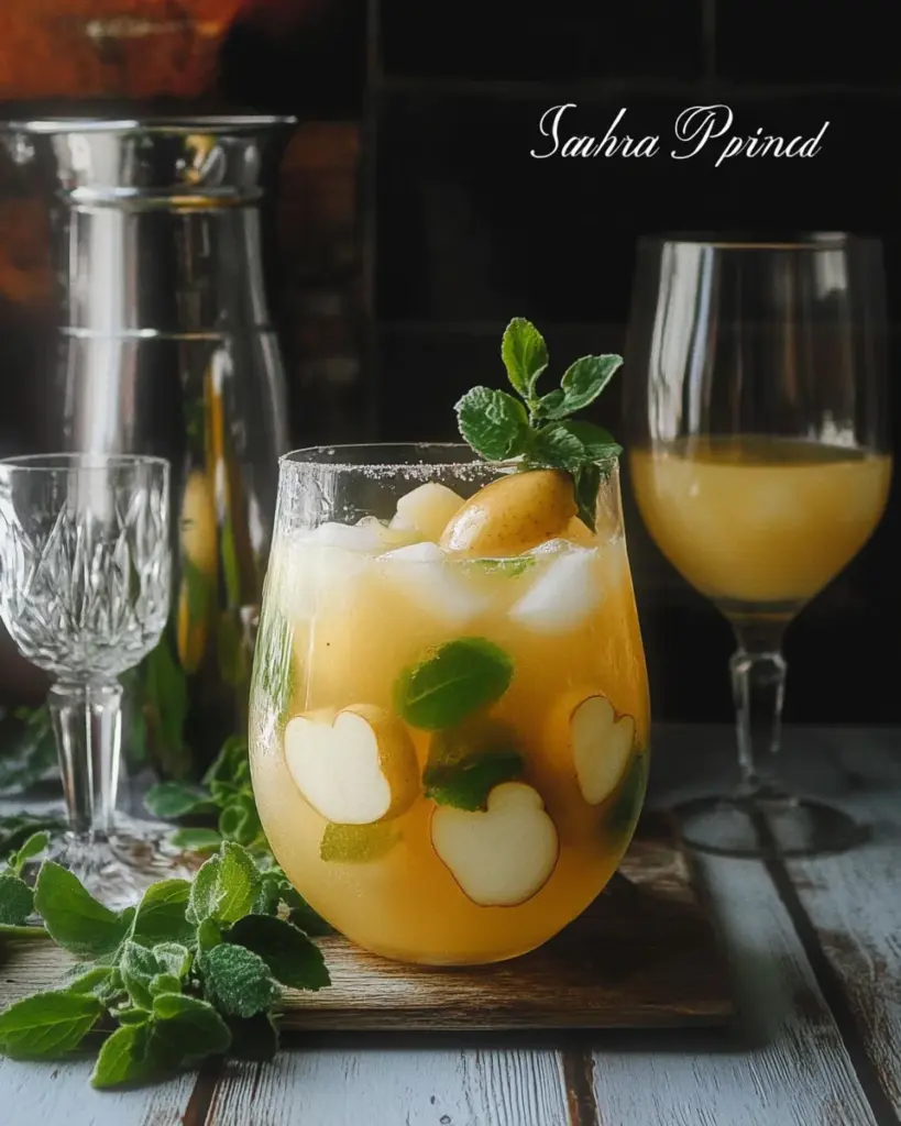 Sangria Blanche aux Poires 3