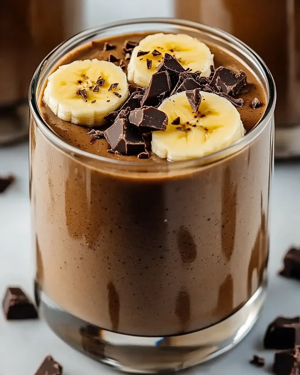 Smoothie Banane Chocolat Cacahuète : un délice crémeux à tester !