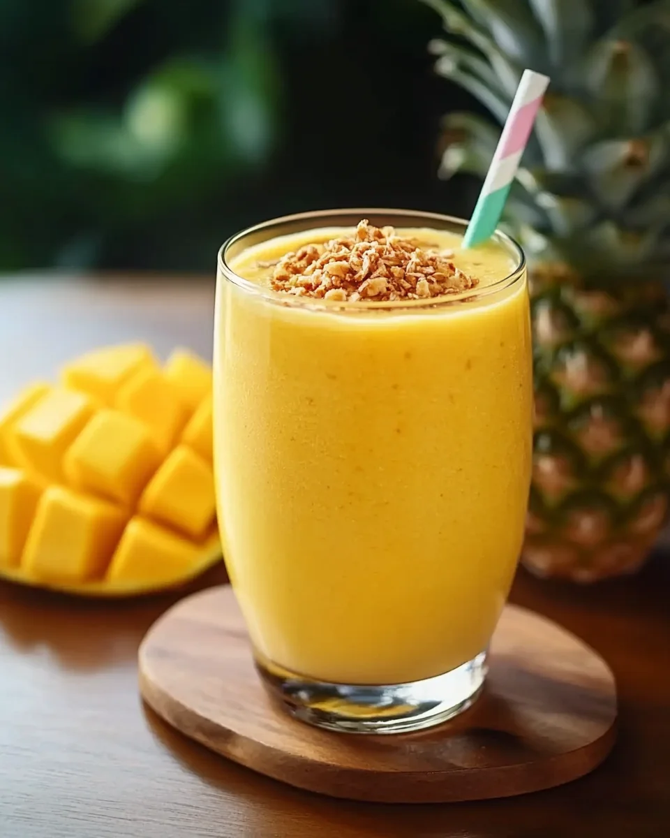 Smoothie Tropical Énergisant : boostez votre énergie !