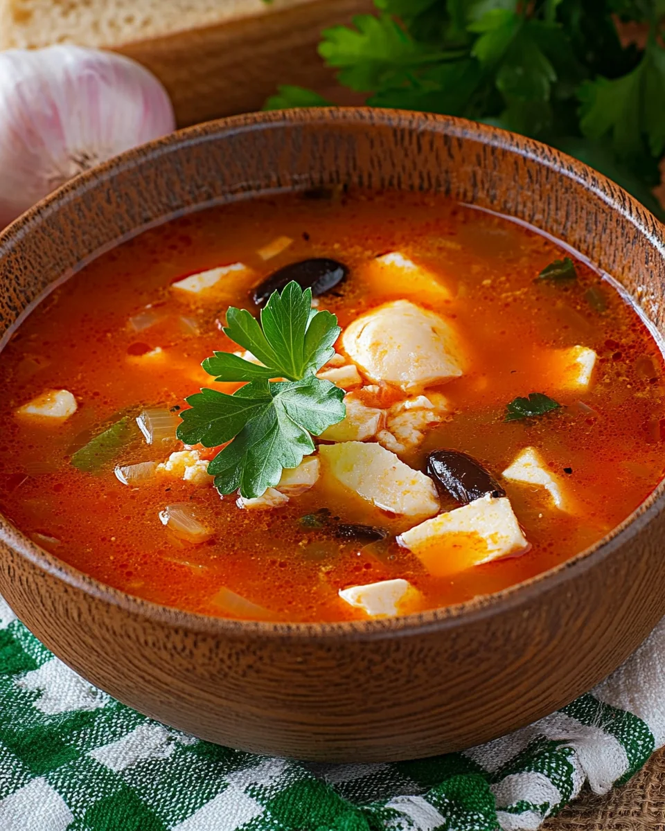 Soupe Solyanka : Découvrez cette recette réconfortante!
