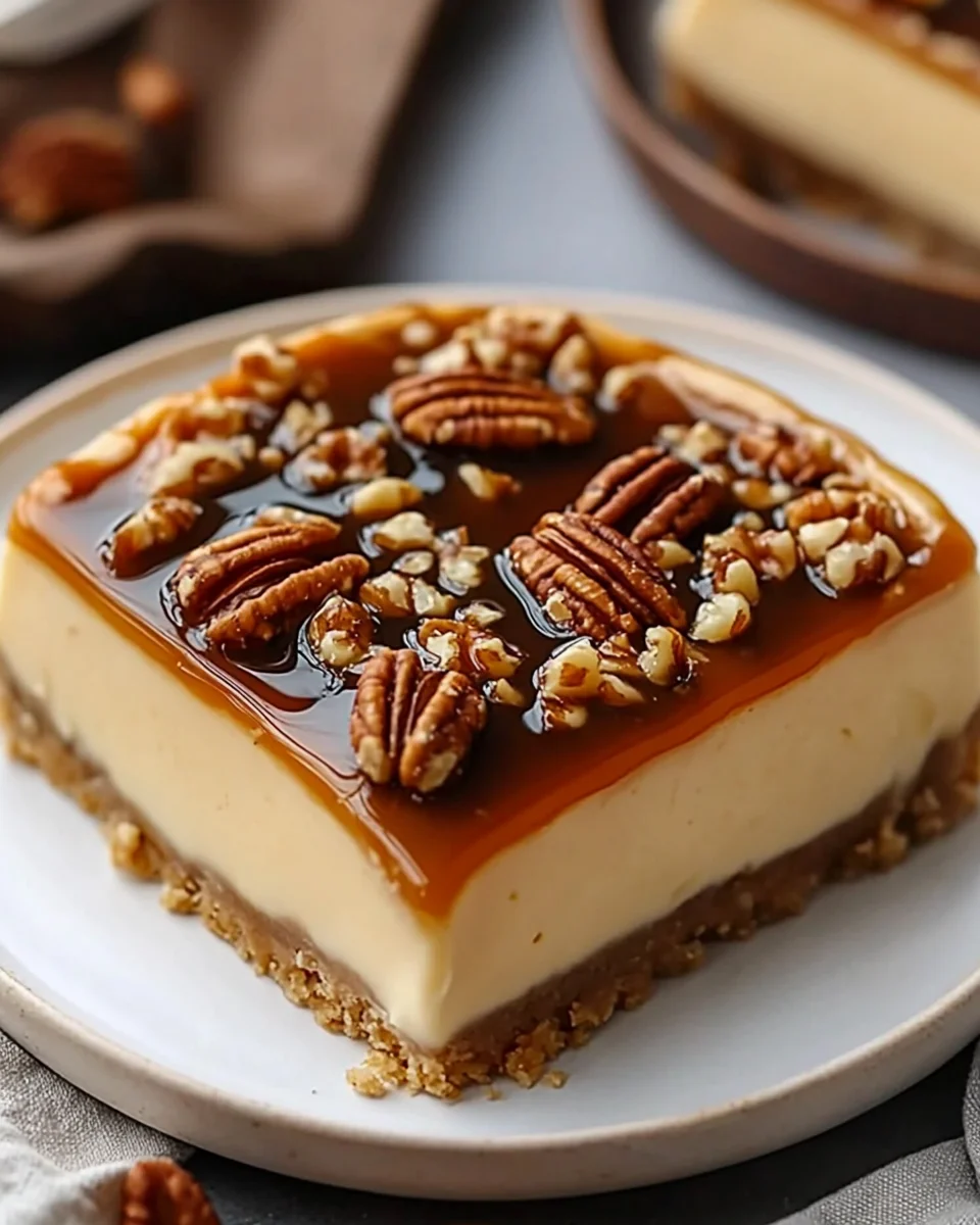 Tarte au Fromage Vegan Caramel et Noix de Pécan : découvrez la recette délicieuse !