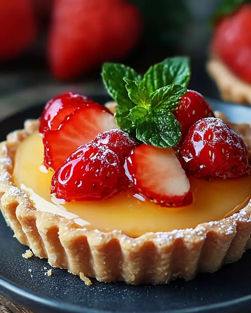 Tartelette aux Fraises et Miel 2