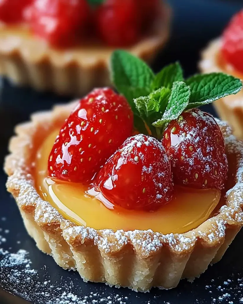 Tartelette aux Fraises et Miel 3