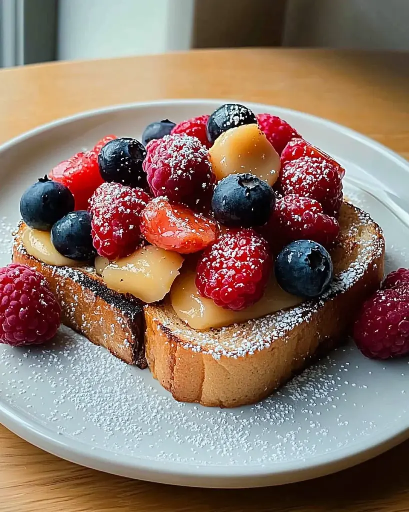 Toast Beurre Amande et Baies 1