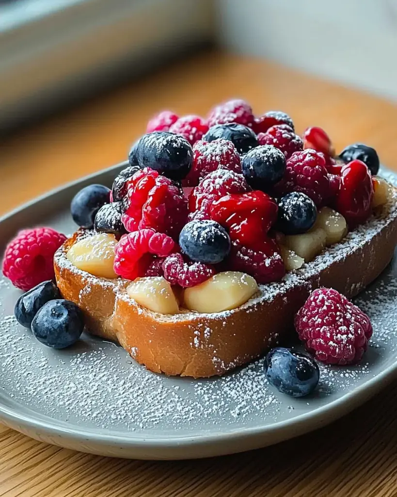 Toast Beurre Amande et Baies 2
