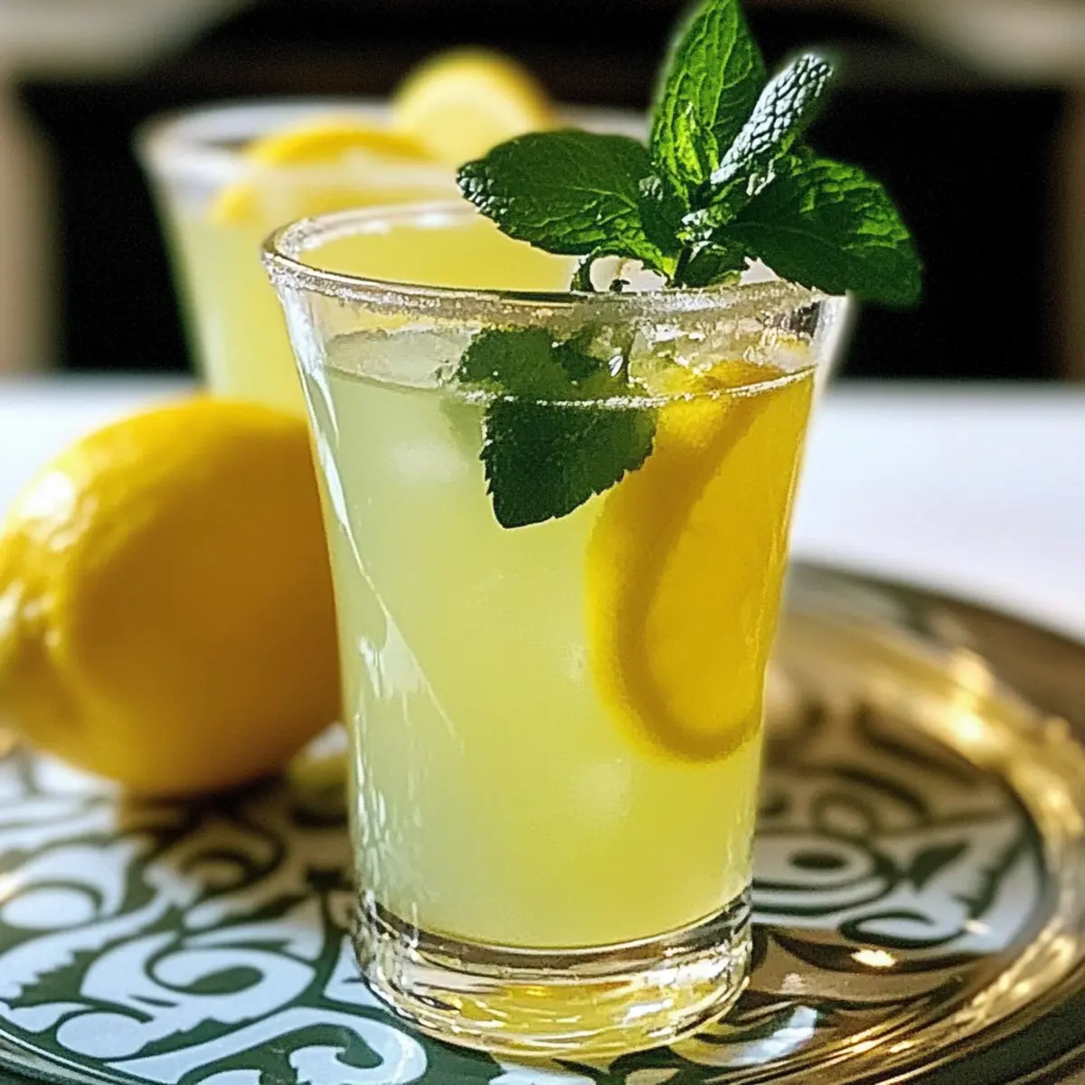 CITRONNADE MENTHE: Une Boisson Maison Rafraîchissante