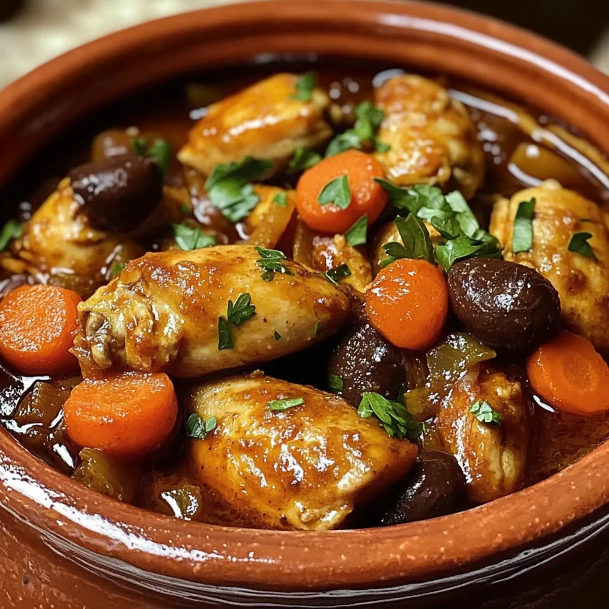 Tajine de poulet facile et savoureux à la maison
