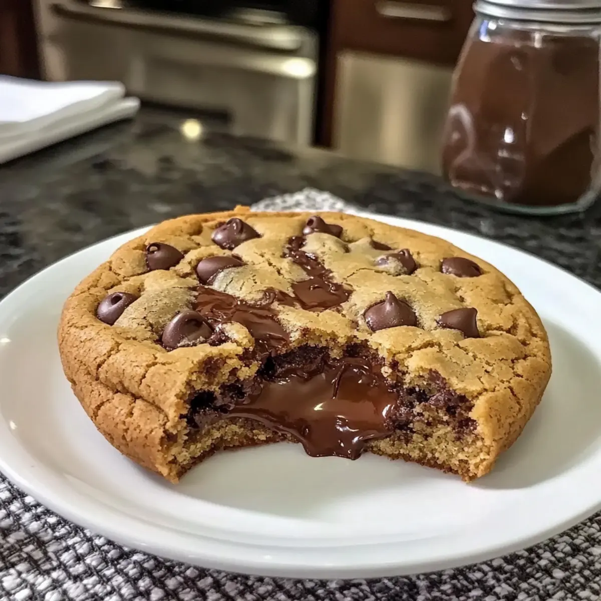Maxi Cookie Coeur Coulant: Un délice fondant garanti