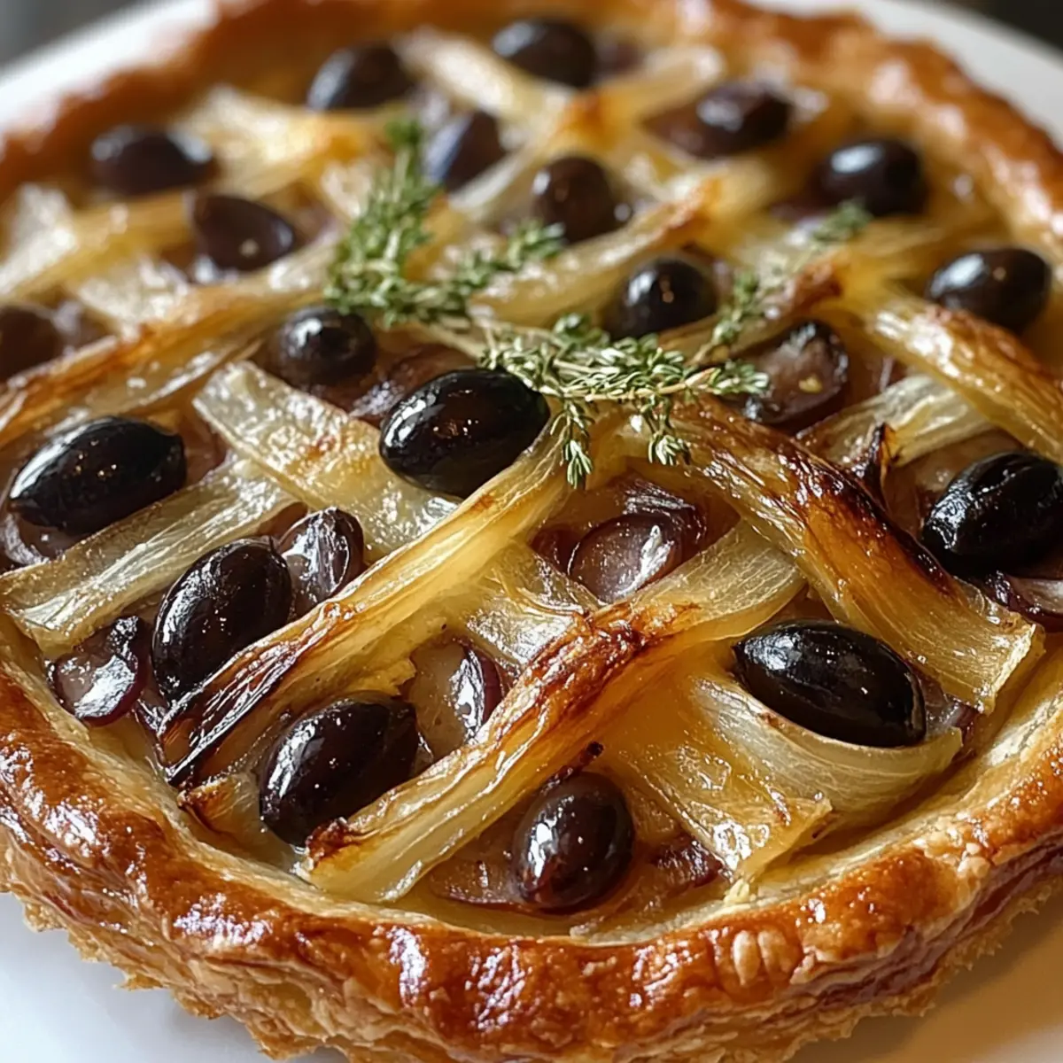Pissaladière traditionnelle: La tarte provençale parfaite