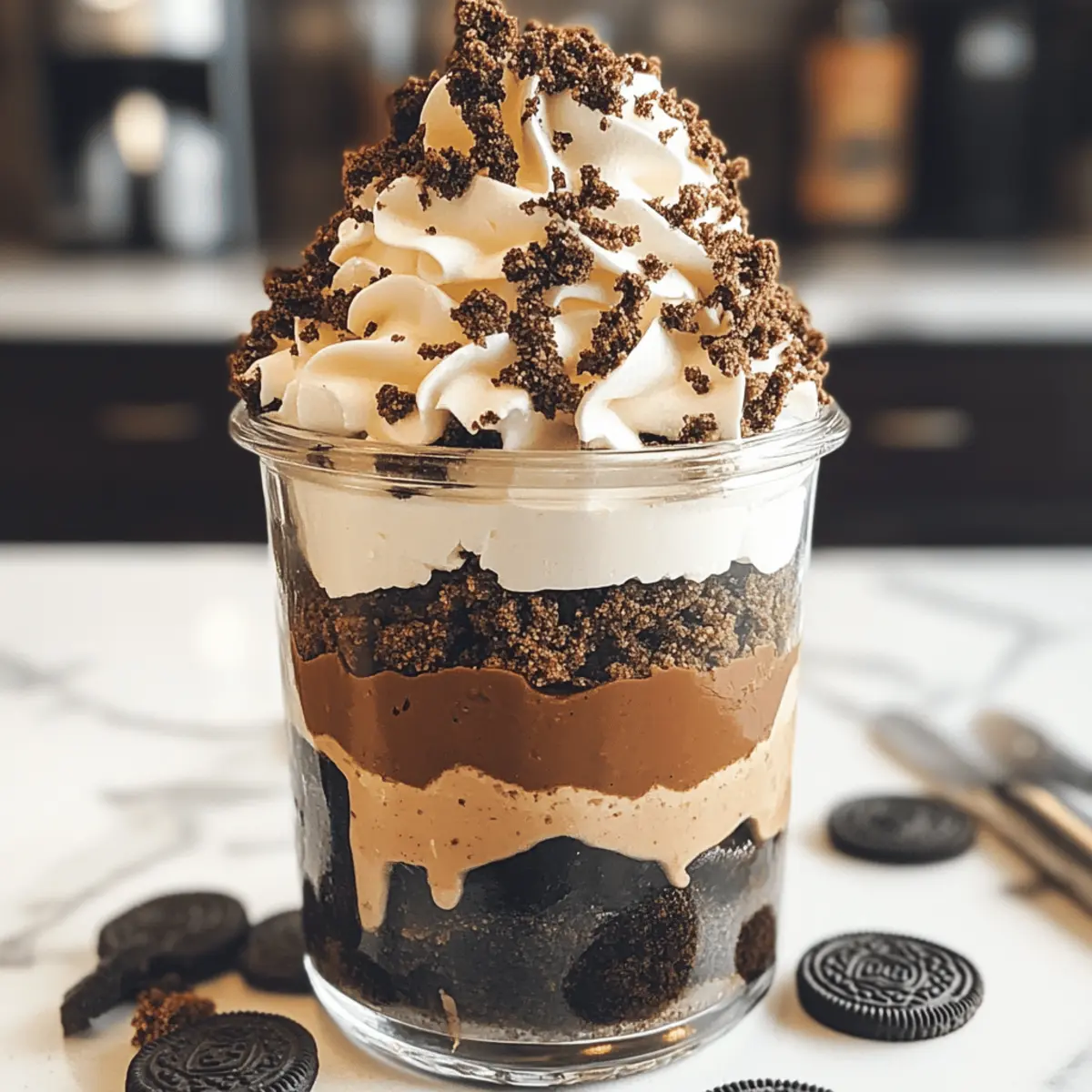 Trifle au fromage chocolat Baileys irrésistible et facile