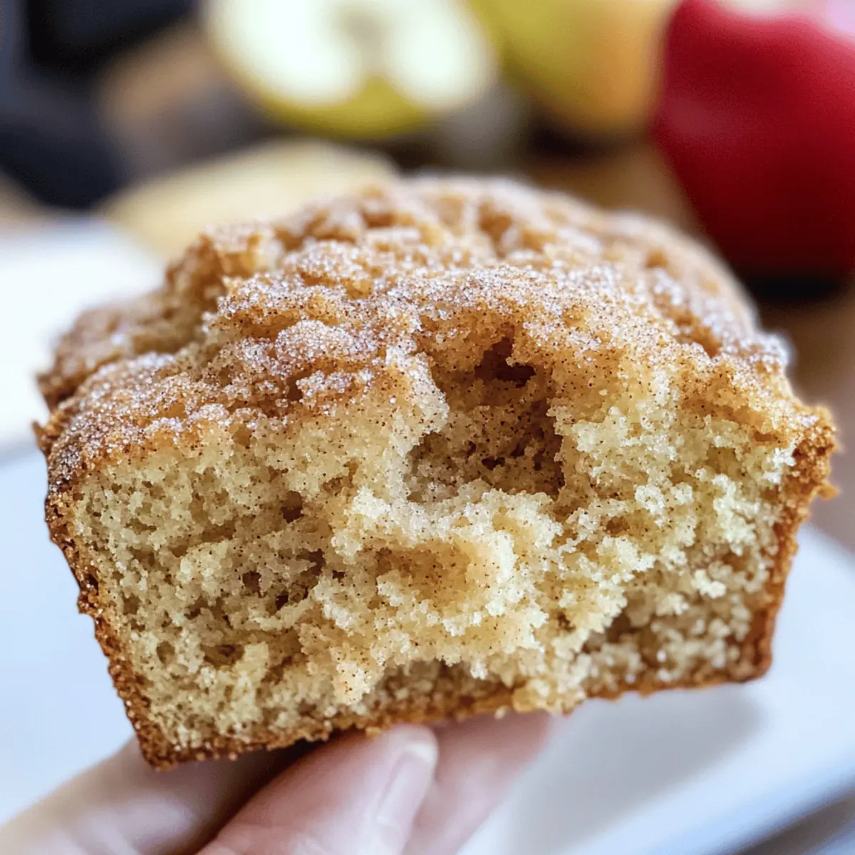 Pain aux beignets de cidre de pomme irrésistible