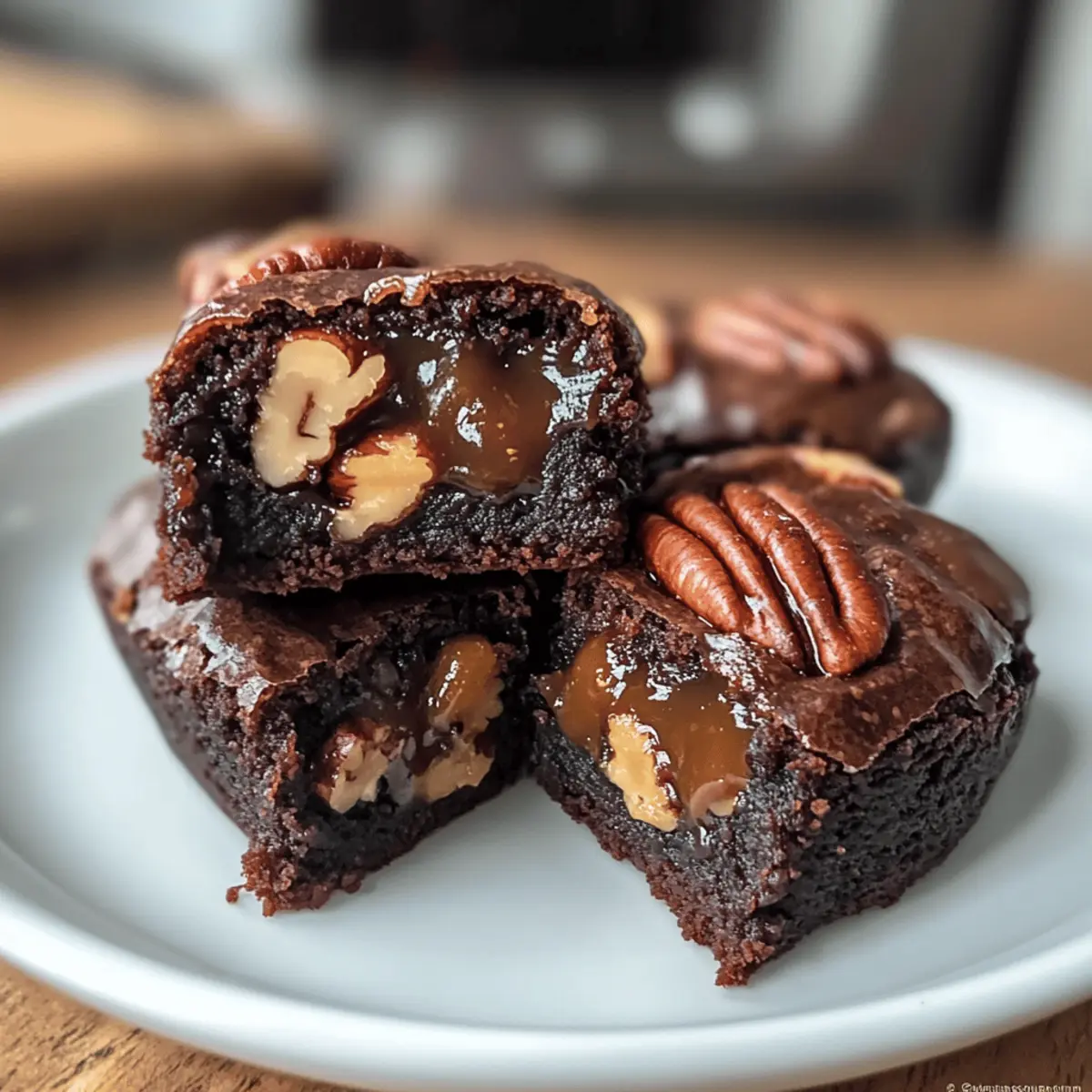 Bombes de brownies aux pacanes irrésistibles