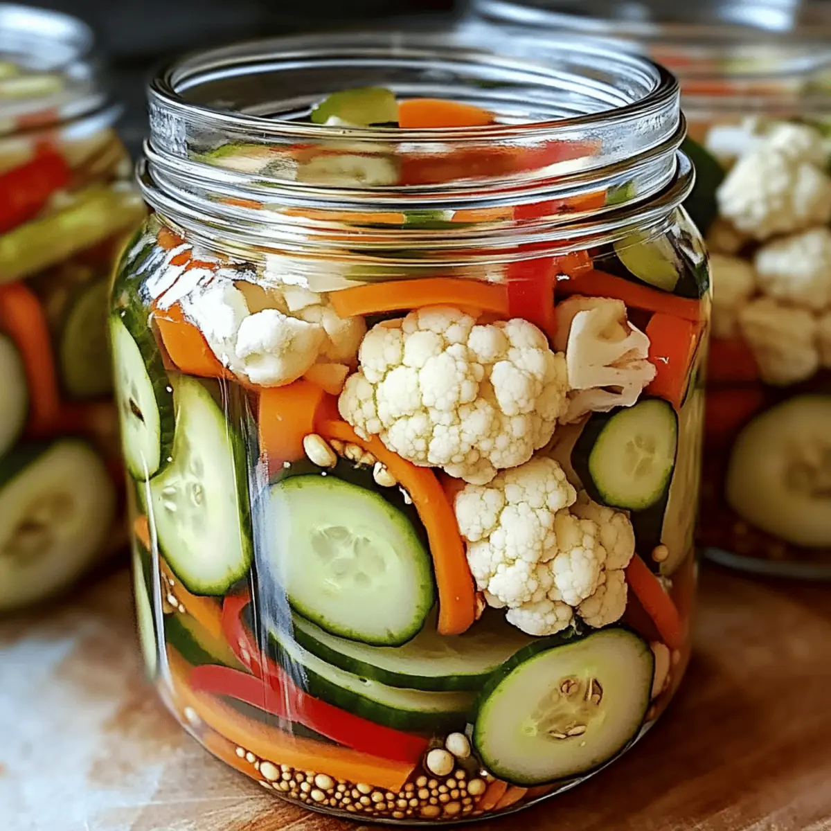 Légumes marinés au réfrigérateur : Recette rapide et délicieuse