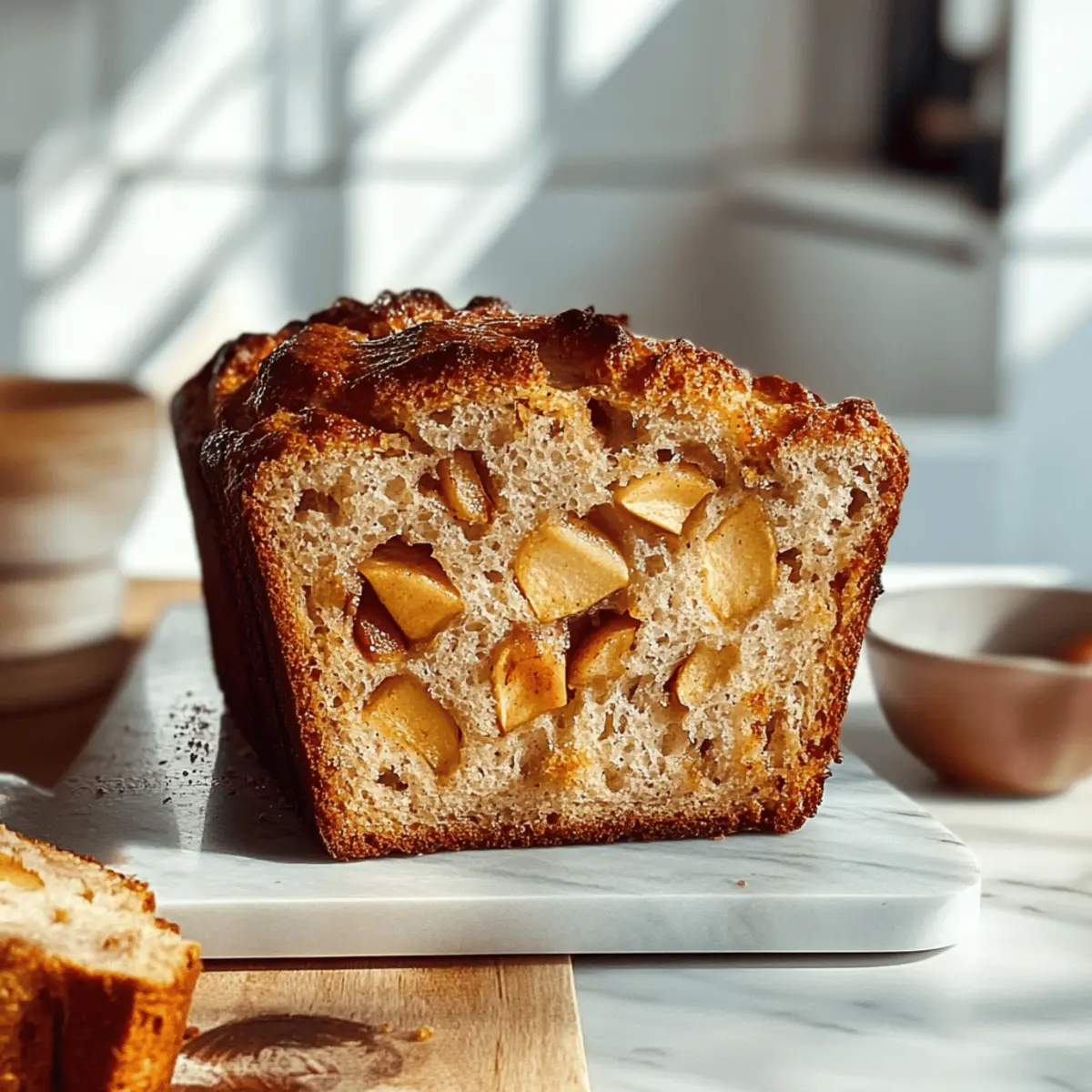 Délicieux Pain aux Pommes Rôties à la Maison