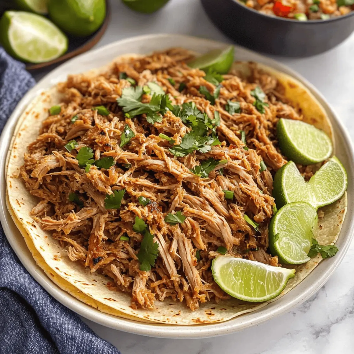 Carnitas à la mijoteuse : Tendres et savoureuses