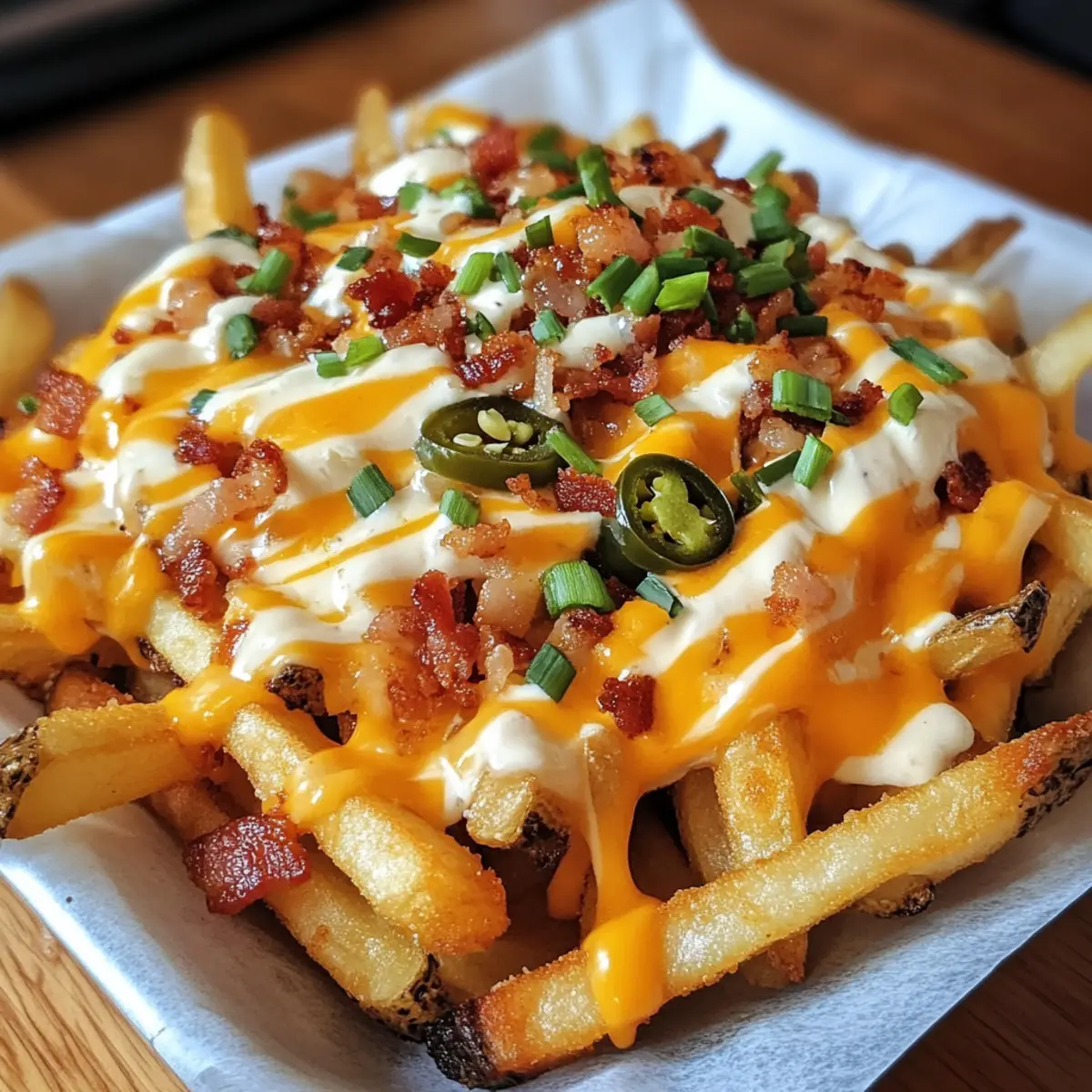 Frites sales irrésistibles à personnaliser