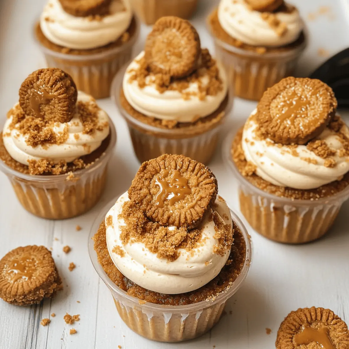 Cups de Cheesecake Biscoff Irrésistibles et Faciles