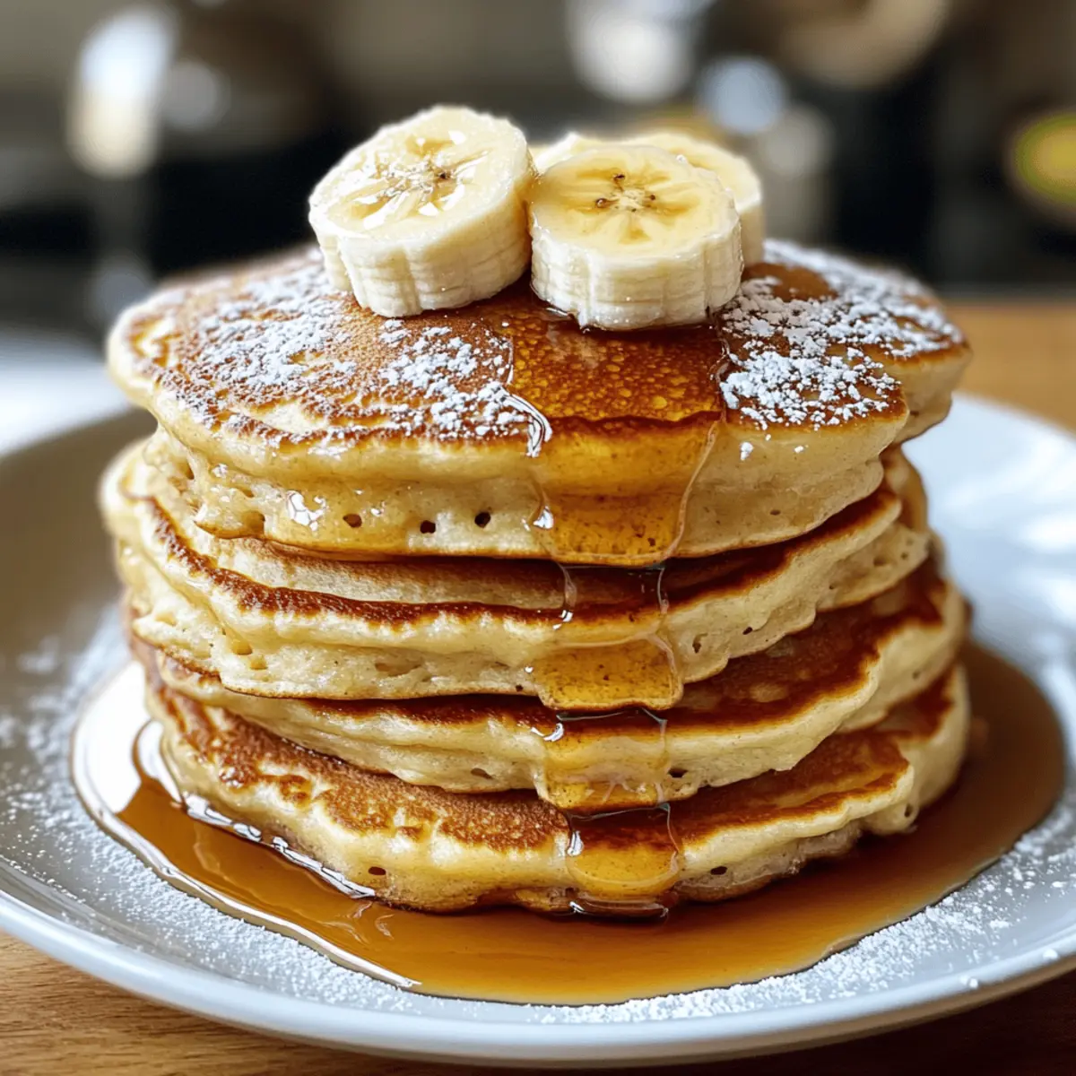 Pancakes moelleux maison à la banane irrésistibles