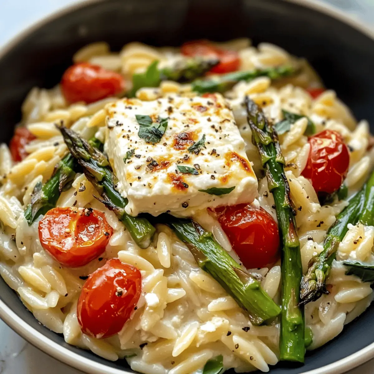 Feta Orzo Crémeux et Rapide pour Dîners Faciles