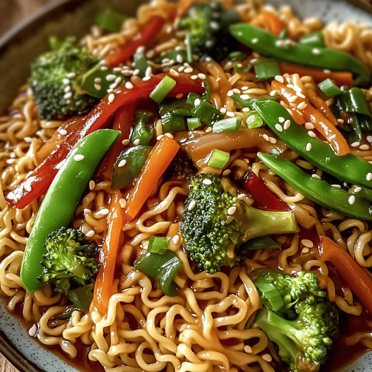 Nouilles Ramen Épicées Végétaliennes en 25 Minutes