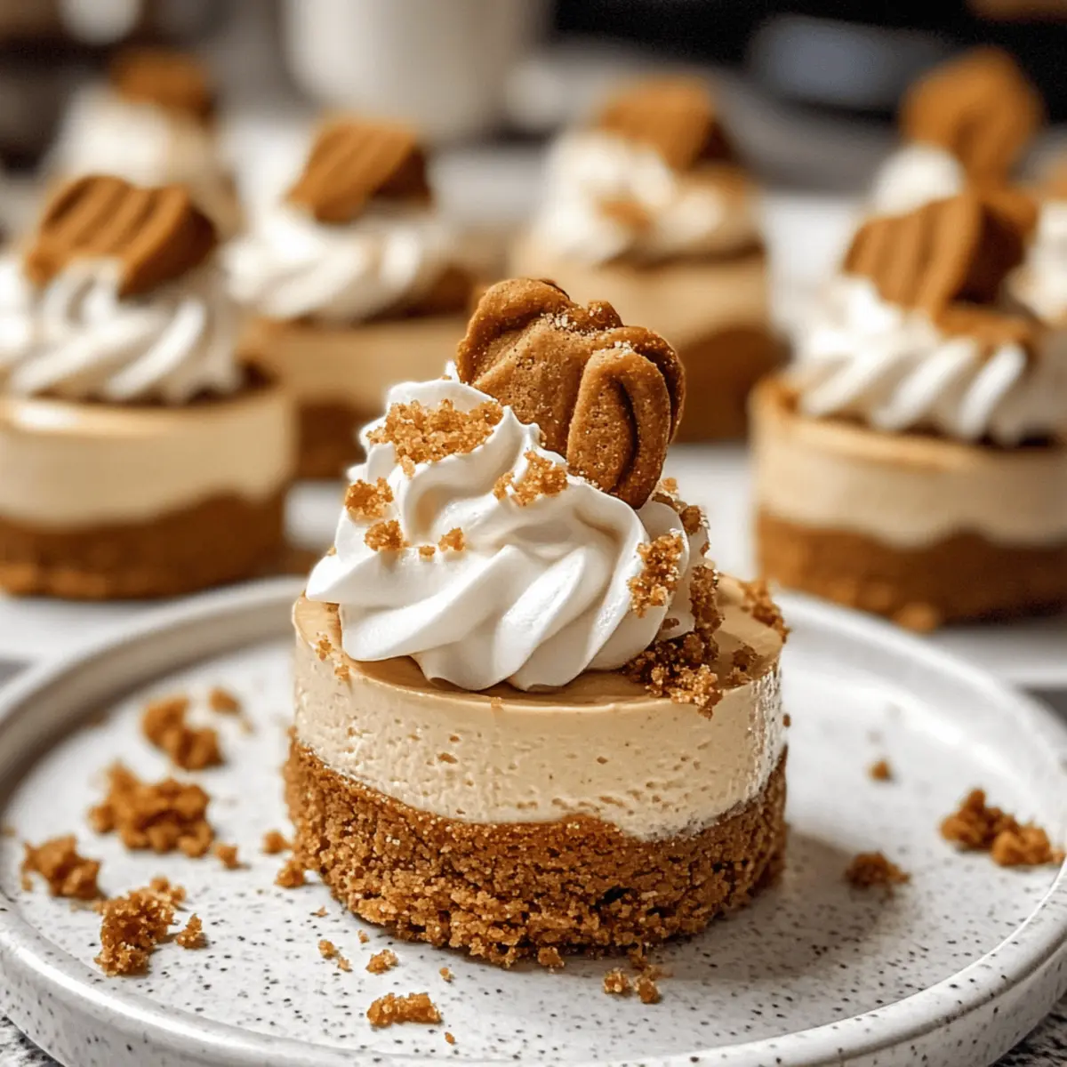 Mini Cheesecakes Biscoff sans cuisson à tomber